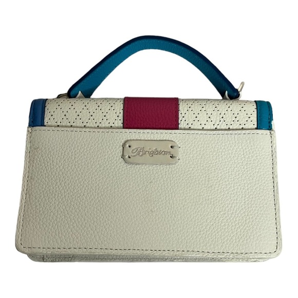 New Marcy Embroidered Butterfly Bag Rare Find Brighton - Picture 2 of 6